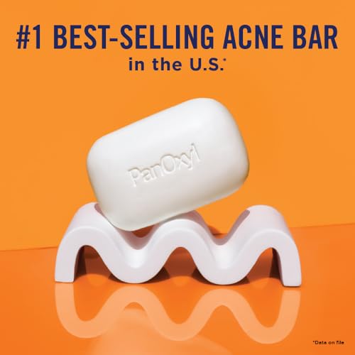 PanOxyl 10% Benzoyl Peroxide Acne Treatment Bar, 4 oz