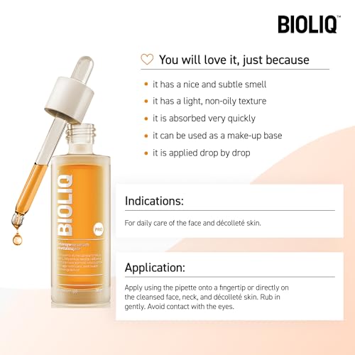 Bioliq - Pro Intensive Revitalizing Serum with Caviar Extract - Wrinkle Reduction and Firming Formula for Skin Rejuvenation, Moisturizing - 30 ml