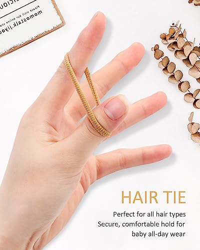 300pcs Baby Hair Ties Elastic Bands for Toddlers Kids