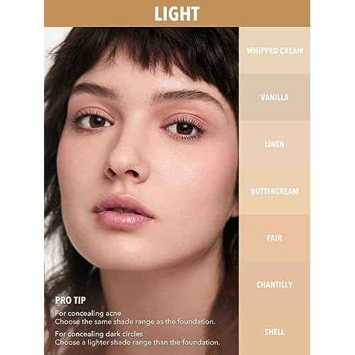 SHEGLAM 12HR Full Coverage Concealer Matte Finish Concealer Stick for Under Eye and Dark Circles - Linen