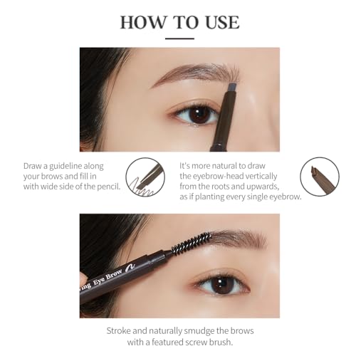 ETUDE Drawing Eye Brow Pencil #2 Grey Brown