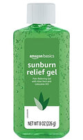 Sunburn Relief Gel with Aloe Vera - Soothing Cooling Pain & Itch Relief - 8 oz - Pack of 1