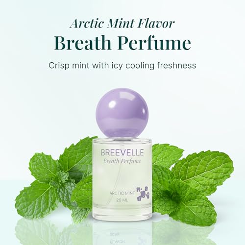 Breath Perfume with Probiotics Arctic Mint - 20ml, Alcohol-Free Breath Spray