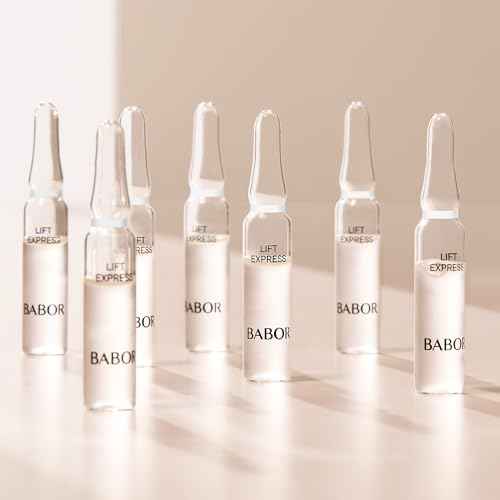 BABOR Lift Express Ampoule Concentrate, Instant Lifting Effect Fills Lines and Wrinkles Up To 6 Hours, Smoothing Skincare Capsule, Anti Aging Serum, Increase Firming & Elasticity, 7 Treatments