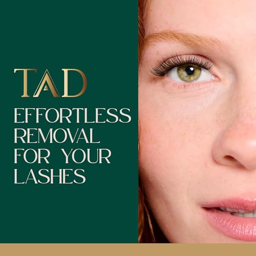TAD Beauty Til Next Time DIY Lash Remover - Unseals Eyelash Adhesive for DIY Lashes to Remove Extensions, Clusters, and Segments - Easy Application with Q-Tip or Cotton Pad, Made in South Korea - 50ml