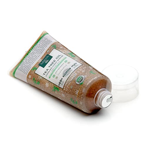 Earth Therapeutics Tea Tree Oil Cooling Foot Scrub - Exfoliating 6 fl oz