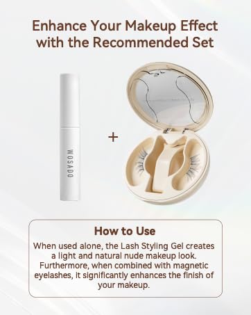 WOSADO Magnetic Eyelashes Fixer - 2g Adhesive