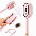 Electric Steam Hair Brush with Scalp Massage & Spray