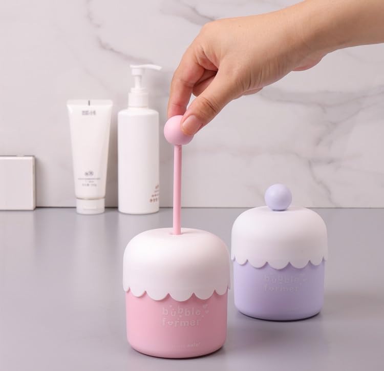 Maker for Face Wash Cleanser Foam Maker Facial Cleanser Foam Maker Cup Bubble Foamer Device Bubbler for Facial Cleanser Foam Cup Bubble Maker for Face Wash Cleanser Wash Bubble Cream Shampoo Foam Make