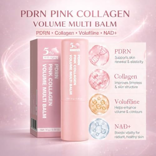 PDRN Collagen Volume Balm Stick | Anti-Wrinkle & Hydration (2-Pack)