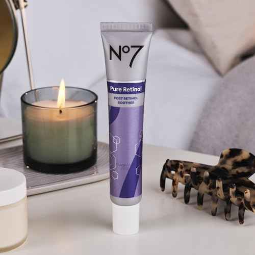 No7 Pure Retinol Post-Treatment Soother ? Soothing Face Cream to Support Retinol Tolerance ? Ceramides & Bisabolol for Hydration (1.69 fl oz)