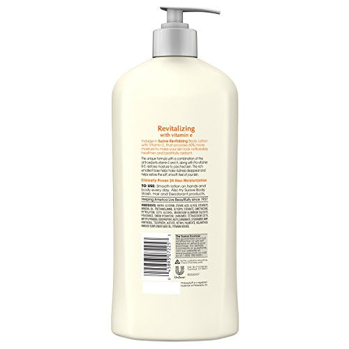 Suave Skin Solutions Body Lotion, Revitalizing with Vitamin E, 18 oz