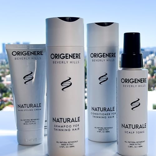 Origenere - Naturale Shampoo for Thinning Hair/Hair Loss - 200 ML All-Natural Physcician Formulated Blend Of Saw Palmetto, Hops, Sage, Fenugreek, Provitamin B5, And Hydrolyzed Soy Protein.