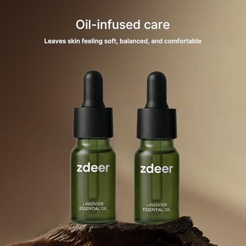 ZDEER Electric Gua Sha Facial Care Set ? Heated Brass Face & Neck Massager with Red Light Therapy & Soothing Vibration, Includes 2 ¡¿ 10ml Massage Oils for Face & Body Care