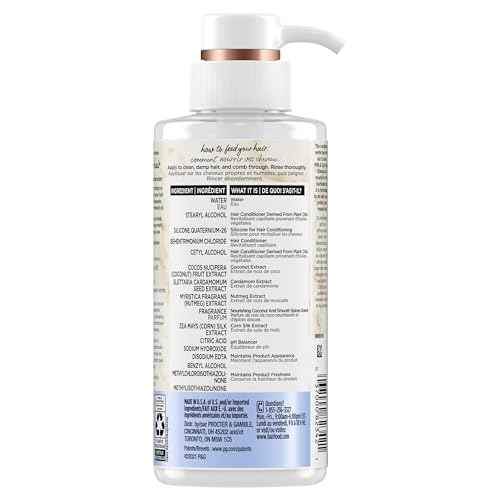 Hair Food Conditioner, Coconut Milk & Chai Spice, 10.1 Ounce