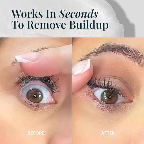 FlutterHabit Lash Shampoo, Gentle Foaming Eyelash Extension Cleanser, Lash Extension Cleanser Gently Removes Waterproof Makeup, Dirt, & Oil from Multi-Day Lashes, For Professional & Home Use (50ml)