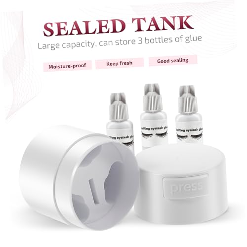 Eyelash Extension Glue Storage Container – Sealed Jar