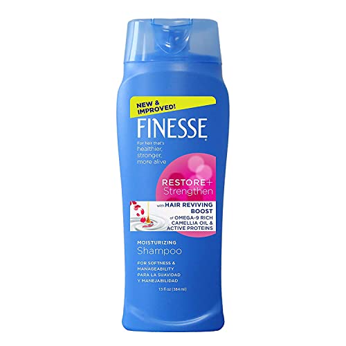 Finesse Restore + Strengthen, Moisturizing Shampoo 13 oz (Pack of 2)