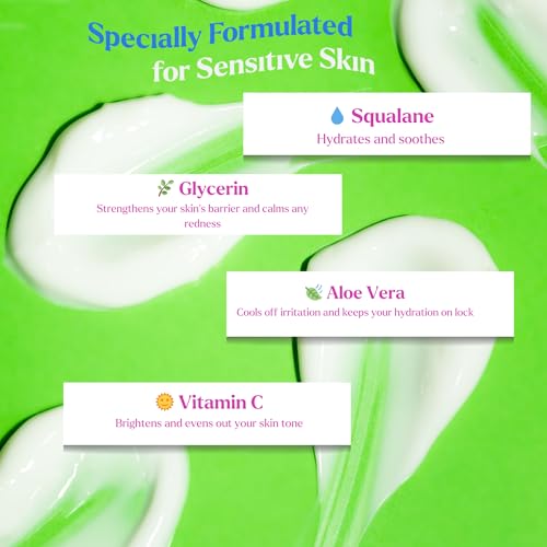 Heavenly Moisturizer Face Cream, 50mL/1.7 Fl oz - Hydrating, Soothing, Brightening Skin, Cruelty-Free Vegan Face Moisturizer for Dry Skin, Facial Lotion