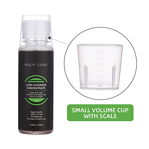 Eyelash Extension Cleanser Concentrate 100ml – Makes 20 Bottles