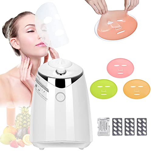 Face Mask Maker Machine, Professional DIY Face Mask Machine Automatic Vegetable Fruit Facial Mask Machine, Natural Collagen Face Cream Making Beauty Facial SPA Gifts for Women