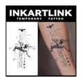 Semi-Permanent Tattoo Sheets - Waterproof, Lasts 1-2 Weeks