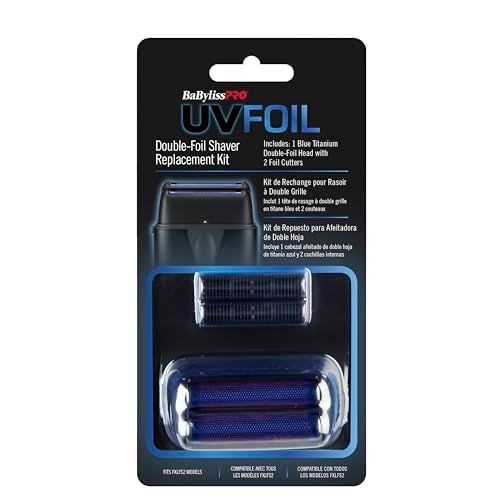 Replacement Foil and Cutter for UV Double Foil Shavers - for use with UV Foil Shavers ONLY