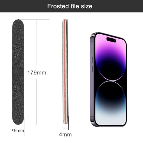 Nail Buffer Set - 52 Double-Sided Nail Files 100/180 Grit