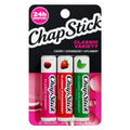 ChapStick Lip Care Set 3-Pack - Cherry, Strawberry & Spearmint Lip Balm - 0.15 Oz Each