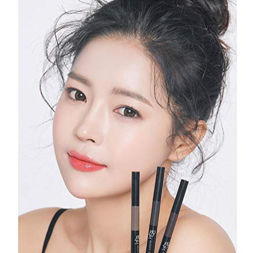 BOM 3-in-1 Eyebrow Pencil - Waterproof, Blender & Spoolie