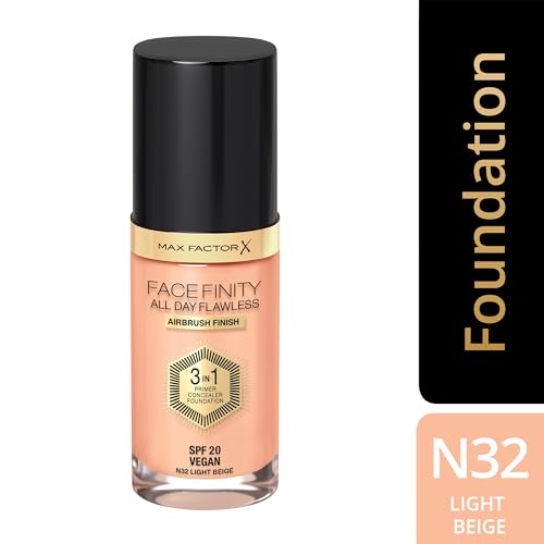 Max Factor Facefinity All Day Flawless 3 In 1 Foundation SPF 20, No. 30 Porcelain