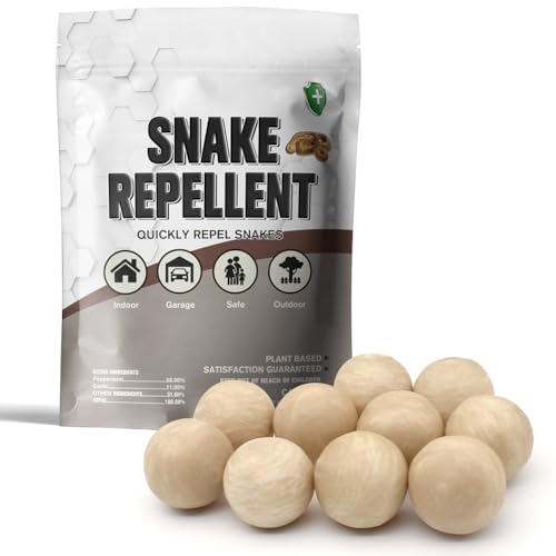 XLCKODY Snake Repellent Balls - 10 Pack for Yard & Garden