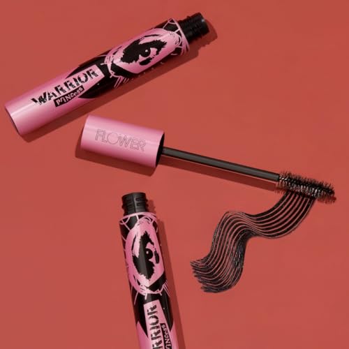 FLOWER Warrior Princess Volumizing Mascara – Clump Free, Lengthening & Curling