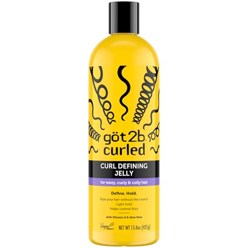 Got2B Curled Defining Jelly for Wavy Coily Hair 15oz