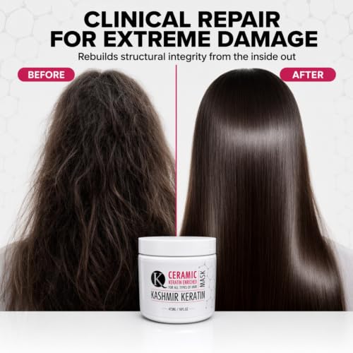 Kashmir Keratin Ceramic Hair Mask 8 oz