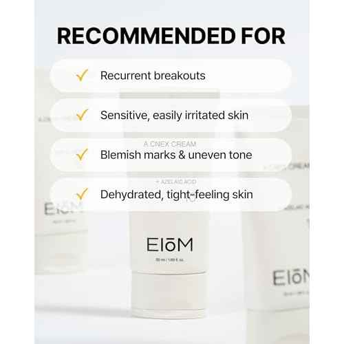 A.CNEX Hydrating Acne Cream for Sensitive Skin ? Lightweight Moisturizer for Oily & Acne Prone Skin, Azelaic Acid, Niacinamide, Heartleaf, Probiotic Barrier Complex, Fragrance-Free, 50ml