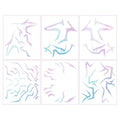 6 Sheet Temporary Tattoos - Waterproof Realistic Designs for Cosplay