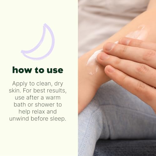 Plant Therapy Kids Nighty Night Lotion 8 oz Helps Promote Restful Sleep, Softens & Soothes Skin, Perfect for Nighttime Wind-Down