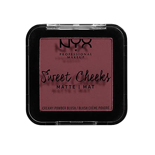 NYX PROFESSIONAL MAKEUP Sweet Cheeks Matte Blush, Bang Bang