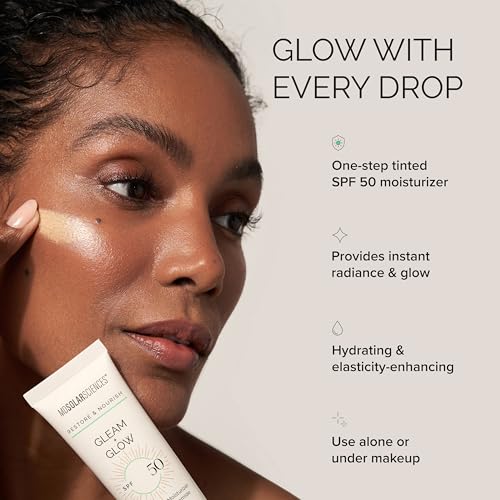MDSolarSciences Gleam + Glow Tinted Moisturizer SPF 50