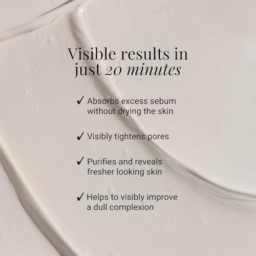 G.M. COLLIN Pure Mask | Purifying Clay Mask with Salicylic Acid for Oily Skin | Pore Minimizing & Redness Relief | Absorbs Oil & Visibly Refines Pores
