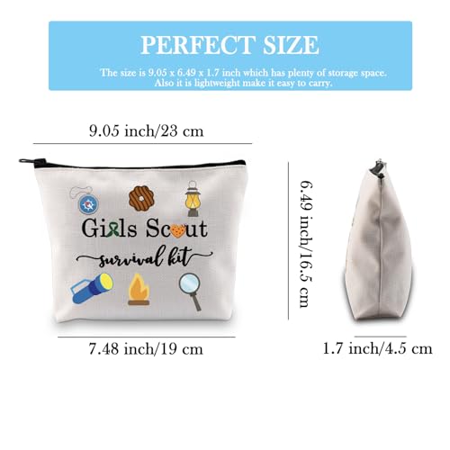 GJTIM Scout Leader Gift Survival Kit Funny Zipper Pouch Accessories