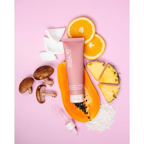 DOLL SKIN GENIUS¢â Daily Dissolve Clay Cleanser with Reishi Mushroom
