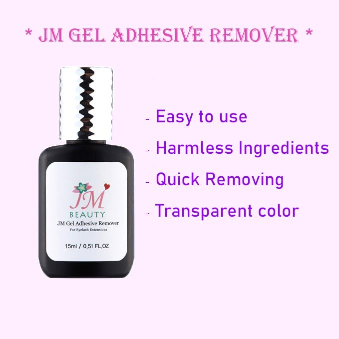 Gel Adhesive Remover for Eyelash Extensions 15ml