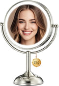VESAUR 20X Lighted Makeup Mirror with 10X Magnification