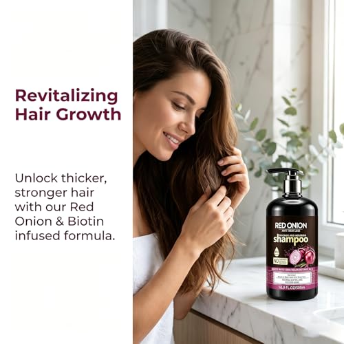 Onion Shampoo for Hair Growth & Anti-Hair Loss - 500ML