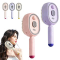 Electric Spray Detangling Brush with Mist - Anti-Static Hair Comb