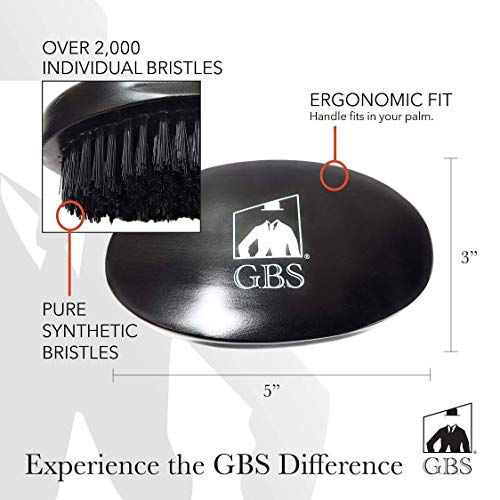 G.B.S Men¡¯s Handmade Comb Set, Pure Synthetic Hair Brush, Dressing Comb, Pocket Comb, Mustache Comb and Military Style Hair Brush