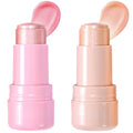 Cream Highlighter Stick 2-Pack - Jelly Gel Shimmer for Face & Body