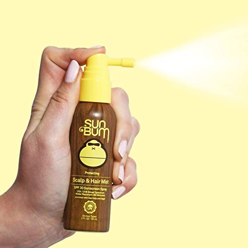 Sun Bum Original SPF 30 Sunscreen Scalp and Hair Mist I Vegan and Hawaii & Original SPF 50 Sunscreen Face Lotion | Vegan and Hawaii 104 Reef Act Compliant (Octinoxate & Oxybenzone Free)